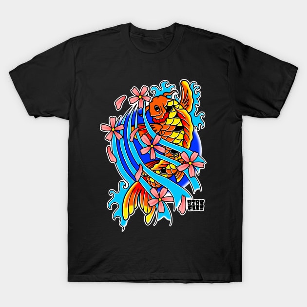 Koi T-Shirt by ArtMonsterATX